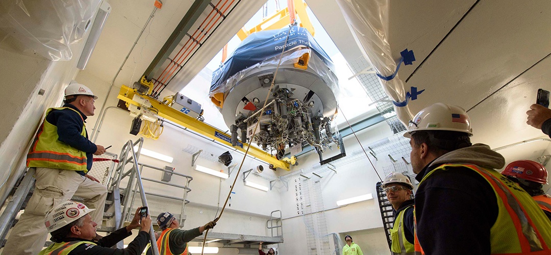 Memorial Sloan Kettering  research equipment for proton beam therapy